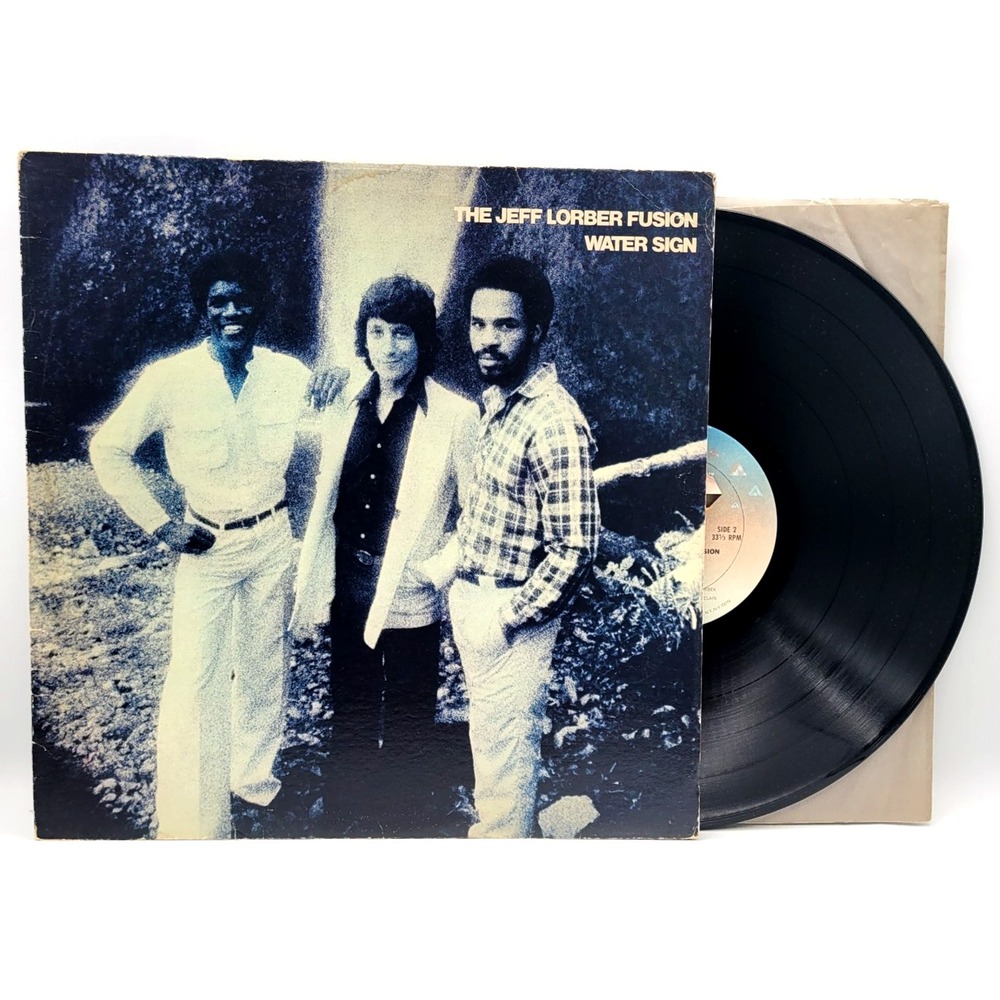 THE JEFF LORBER FUSION - WATER SIGN - JAZZ LP RECORD ARISTA